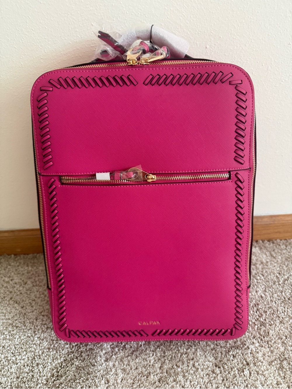 Calpak Pink Laptop Backpack NWT